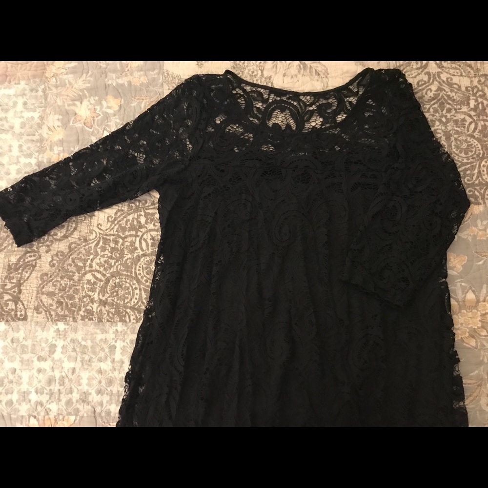 NWT Black Lace Lane Bryant Dress